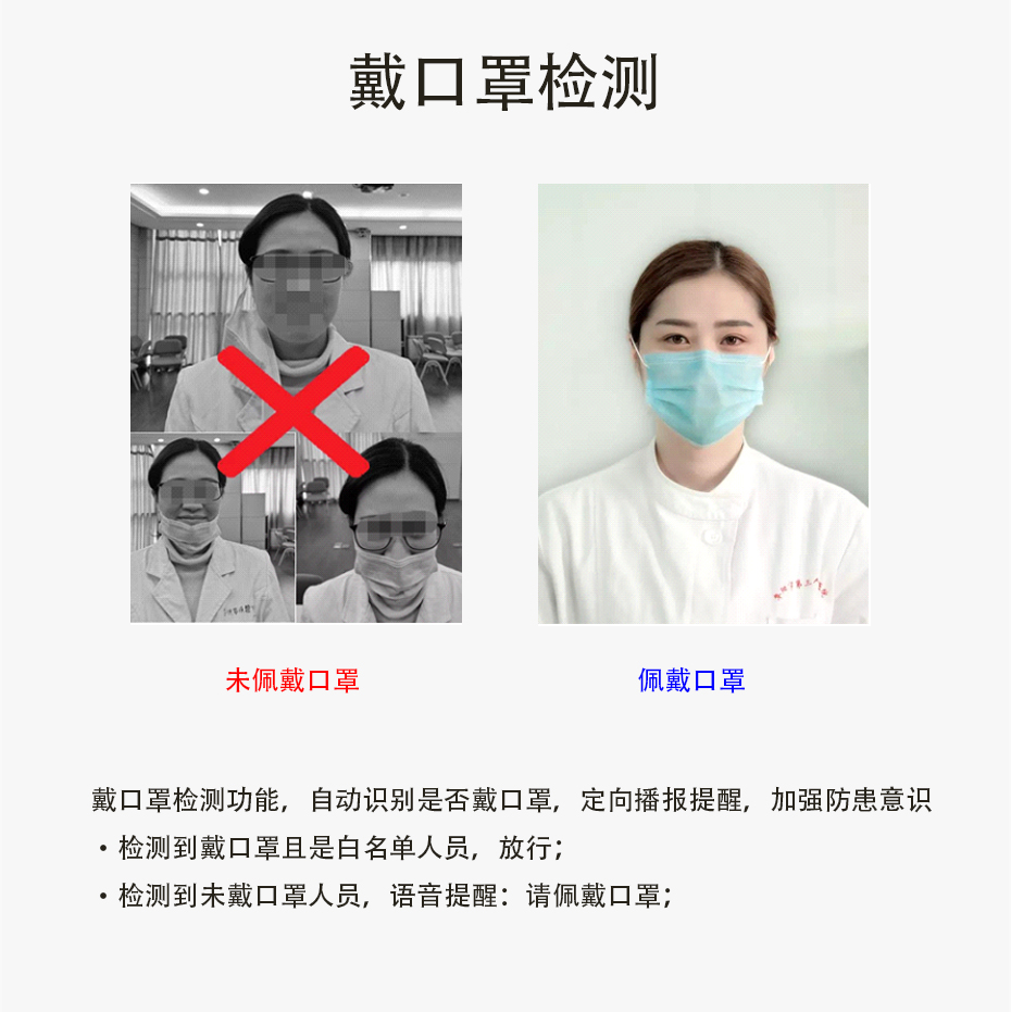 人體測溫人臉識別